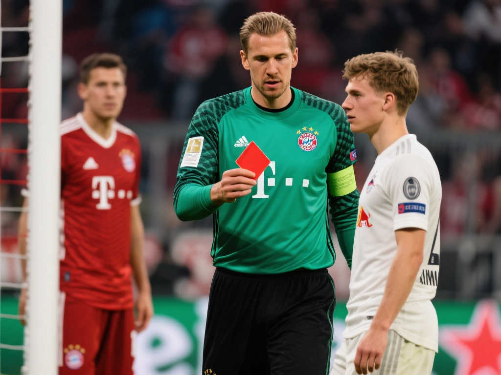 诺伊尔就红牌致歉，基米希认为红牌非关键因素